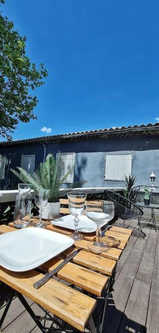 #New#Terrasse Sud Ouest#Pied De La Cite #1 Διαμέρισμα Καρκασόν Εξωτερικό φωτογραφία